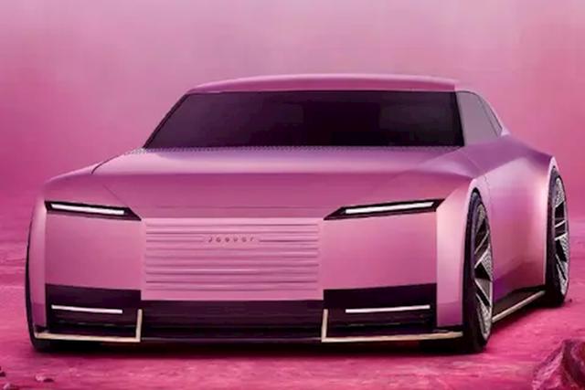 這也太復古浪漫了吧！捷豹全新電車&ldquo;粉紅豹&rdquo;官宣-有駕