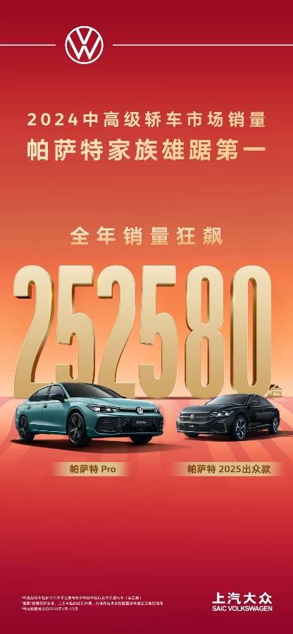 上汽大眾2024年銷售120萬輛 開啟合資2.0新時代