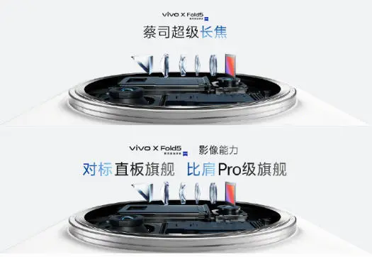 vivo X Fold5發(fā)布:217g刷新折疊屏輕薄紀(jì)錄,首次打通Apple Watch連接