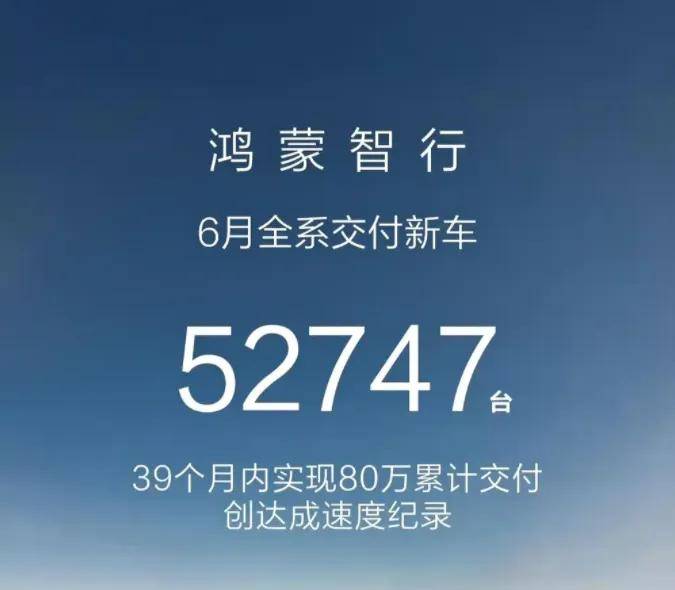 鴻蒙智行 靠新車自救