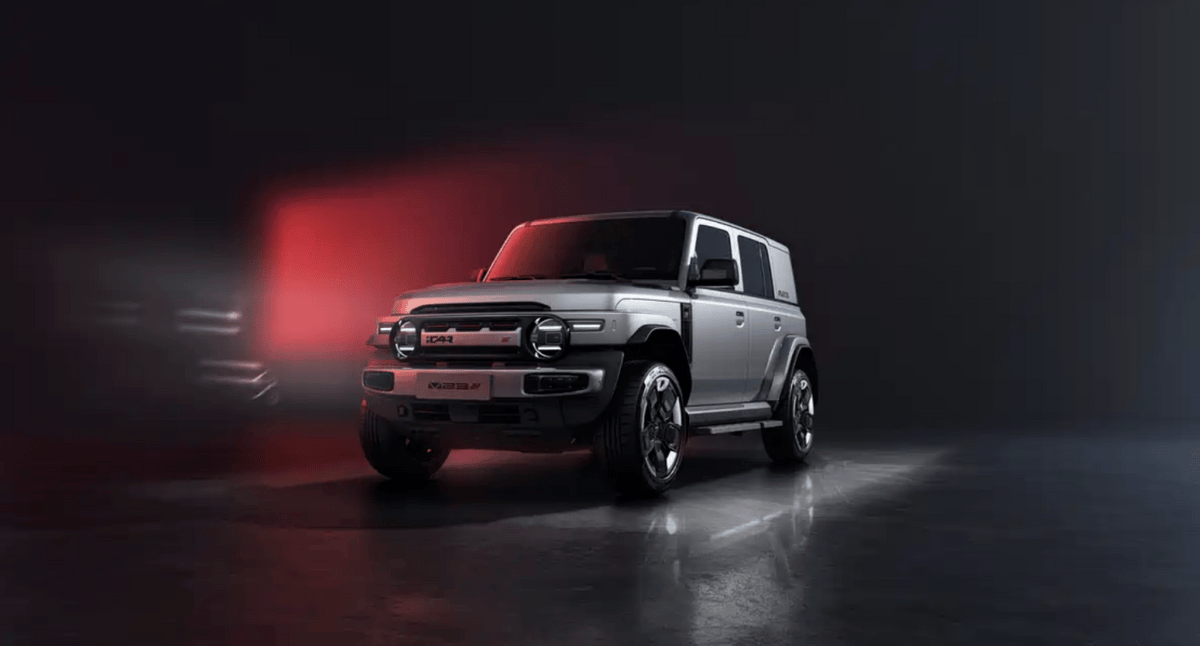 iCAR V23 S官圖,四驅功率335kW,就是純電小G?