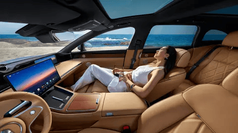 標配零重力座椅,車載冷暖箱,享界S9T 8月18日預訂